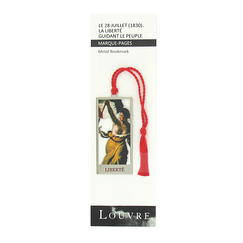 Metal bookmark Delacroix - Liberty leading the people