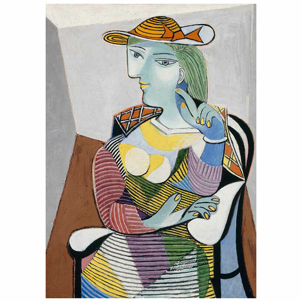 Poster Pablo Picasso - Portrait of Marie-Thérèse, 1937