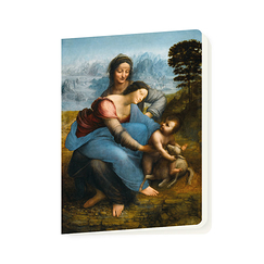 Notebook da Vinci - Portrait of Saint Anne