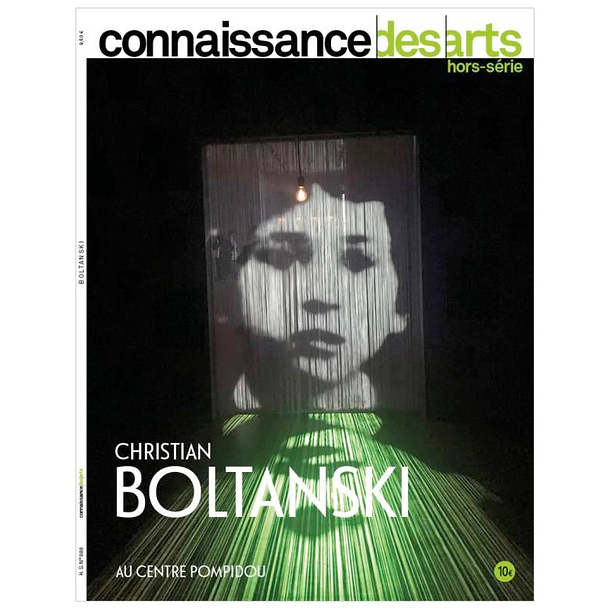 Revue Connaissance des arts Hors-série - Christian Boltanski. Faire son temps au Centre Pompidou