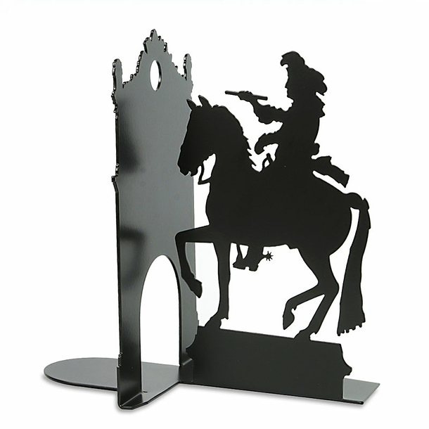 Equestrian statue of Louis XIV Bookend