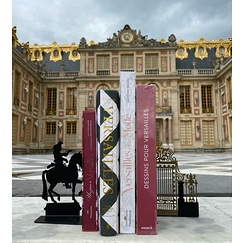 Serre-livres Statue équestre de Louis XIV