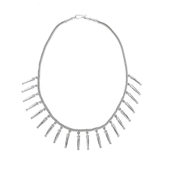 Collier grec à pendeloques - Argent