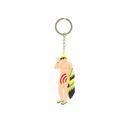 Keyring Marcellus - At the beach ! Le Louvre by Antoine Corbineau