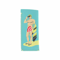 Glasses case - At the beach ! Le Louvre by Antoine Corbineau