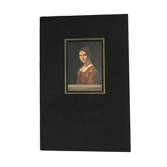 Cahier Léonard de Vinci - La Belle ferronnière
