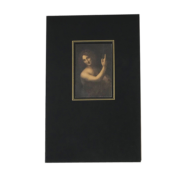 Notebook da Vinci - Portrait of Saint John the Baptist