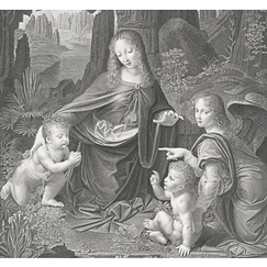 Vierge aux rochers - Léonard de Vinci