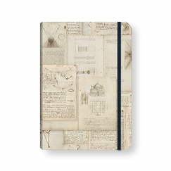 Notebook with Elastic Band da Vinci - Manuscripts