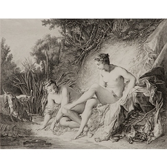 Diane sortant du bain - Boucher