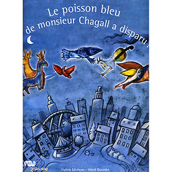 Mister Chagall's blue fish has disappeared!