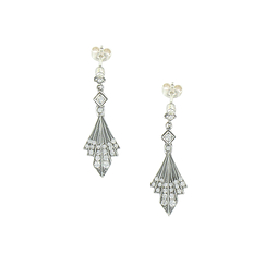 Earrings Art nouveau