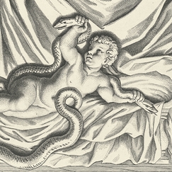 Hercule tue deux serpents