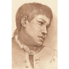 Tête de jeune garçon