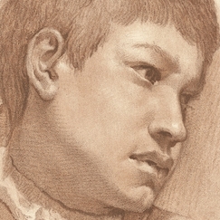 Tête de jeune garçon