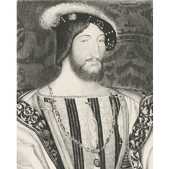 Portrait of Francis the 1st, King of France (in 1515)