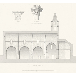 Coupes et Détails de l'Abbaye de Thoronet