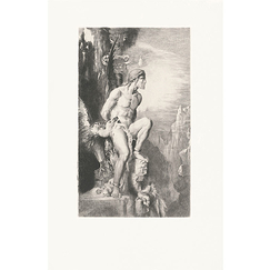 Engraving Prométhée - Gustave Moreau