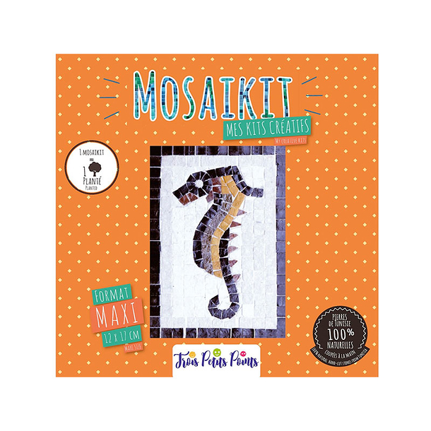 Seahorse Maxi Mosaikit - Trois petits points