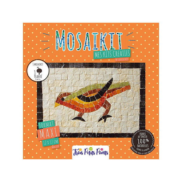 Bird Maxi Mosaikit - Trois petits points