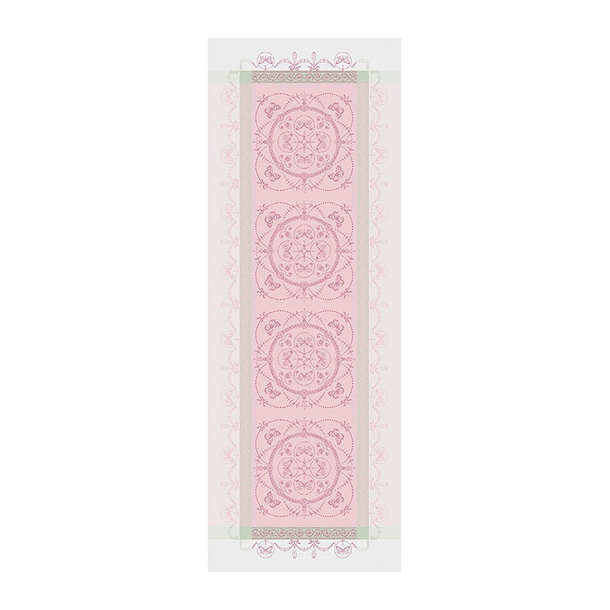 Table runner Eugenie Candy - Garnier-Thiebaut