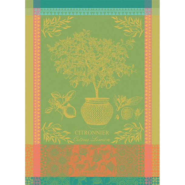 Torchon Citronnier - Garnier-Thiebaut