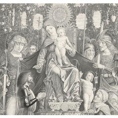 The Virgin of Victory - Andrea Mantegna