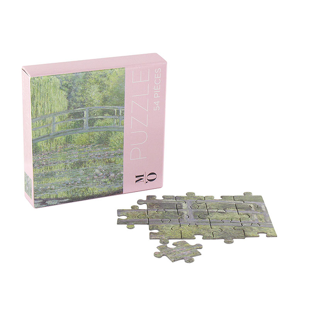 Puzzle 54 pieces Claude Monet - Waterlily pond, green harmony