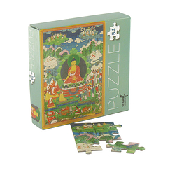 Puzzle 54 pieces Thangka of Shravasti's miracle