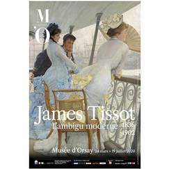 Exhibition poster James Tissot Ambiguously modern - The Gallery of HMS Calcutta