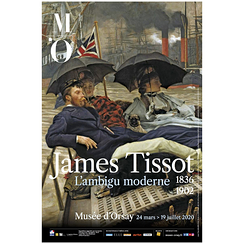 Exhibition poster - James Tissot Ambiguously modern - The thames