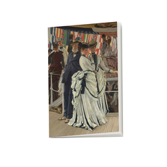Small Notebook Tissot - The Ball on Shipboard 