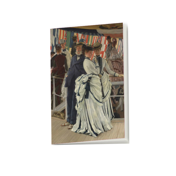 Small Notebook Tissot - The Ball on Shipboard