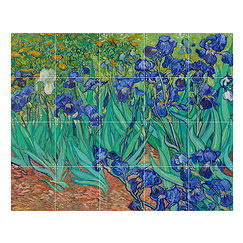 Wall decoration - Irises by Van Gogh - IXXI
