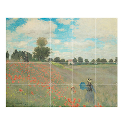 Wall decoration - Poppy field by Claude Monet - IXXI