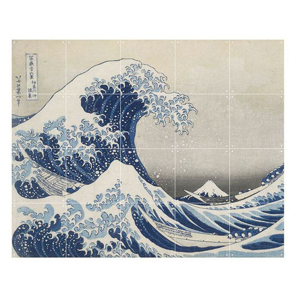 Wall decoration - The wave by Hokusai - IXXI