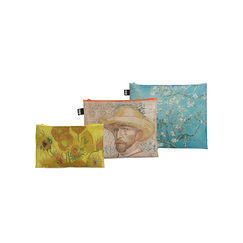 Set of 3 zip pockets Vincent Van Gogh - Loqi