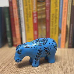 Figurine en PVC Hippopotame