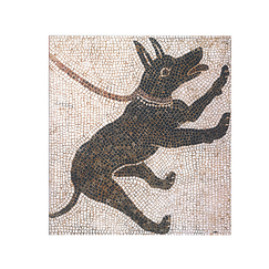 Carnet de croquis A5 Pompéi - Mosaïque Chien