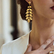 Athena Earrings - Pink Quartz - Collection Constance