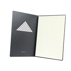 Notebook A5 Louvre Pyramide - Black