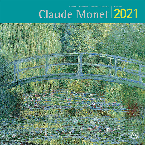Claude Monet Large Calendar 2021 Boutiques De Musees claude monet kalender 2021