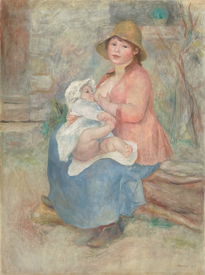 Maternité, L'Enfant au sein ou Madame Renoir et son fils Pierre