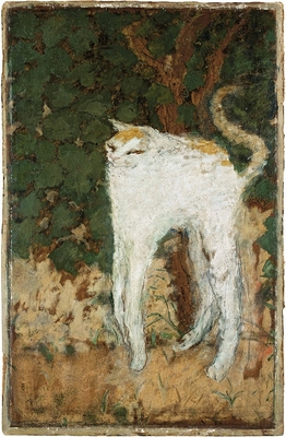 Le Chat blanc (détail)