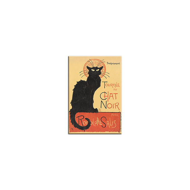 Magnet Steinlen - Tour of Rodolphe Salis' Chat Noir