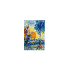 "Sous le Palmier (Cap d'Antibes)" magnet - Marc Chagall
