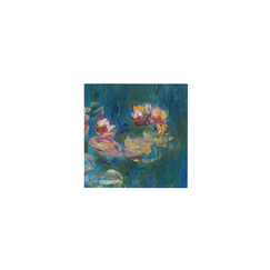 Magnet les nymphéas aux reflets verts de Claude Monet.