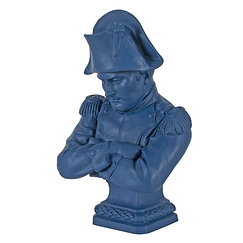 Bust of Emperor Napoleon - Empire blue