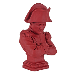 Bust of Emperor Napoleon - Empire red