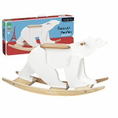 Rocking toy White bear - François Pompon - Pompon Toys